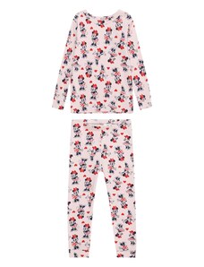 GAP Комплект пижама тъмносиньо / бледорозово / огнено червено / бяло