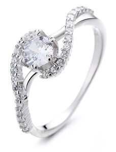 DELIS Сребърен пръстен, JW892, елегантен дизайн, с родиево покритие