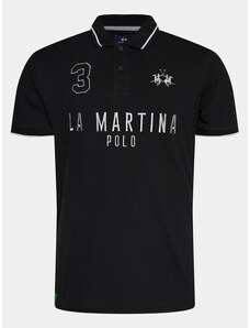Тениска с яка и копчета La Martina