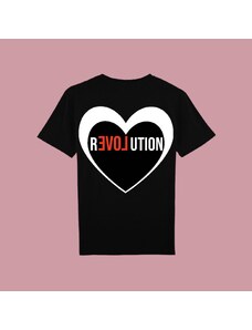 NAZAZU Дамска памучна тениска в цвят по избор с кръгло деколте Revolution- бяла NZZ 5068