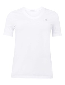 Calvin Klein Jeans Curve Тениска сиво / бяло