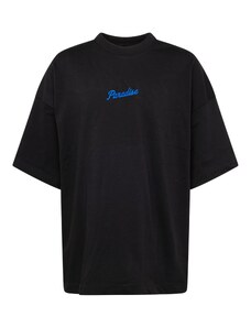 TOPMAN Тениска синьо / черно