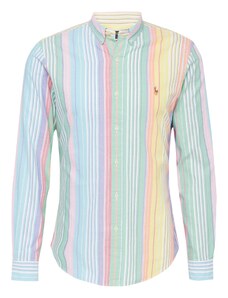 Polo Ralph Lauren Риза светлосиньо / светложълто / светлозелено / бледорозово