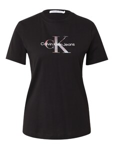 Calvin Klein Jeans Тениска тюркоазен / бледоморав / бледорозово / черно