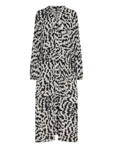 Karl Lagerfeld Плажна рокля черно / бяло