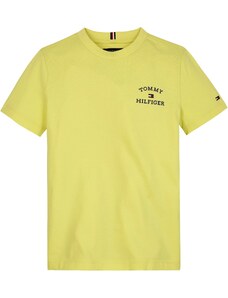 TOMMY HILFIGER Тениска нейви синьо / жълто / червено / бяло