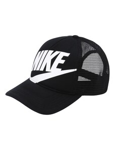 Nike Sportswear Шапка с периферия черно / бяло