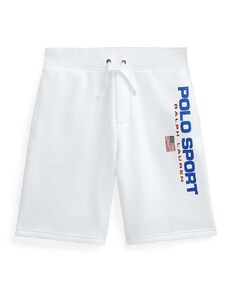 Детски къси панталони Polo Ralph Lauren в бяло