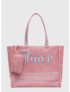 Плажна чанта Juicy Couture в розово