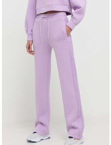 Спортен панталон Guess BRENDA в лилаво с принт V3RB21 K7UW2