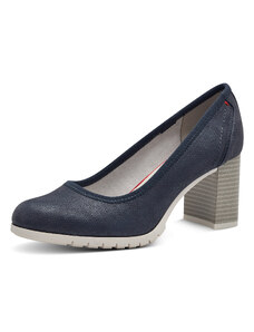 Дамски обувки на ток S.Oliver Soft Foam сини