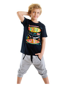 mshb&g Catch Wave Boys T-shirt Capri Shorts Set