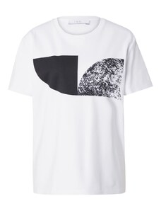 IRO Тениска черно / бяло
