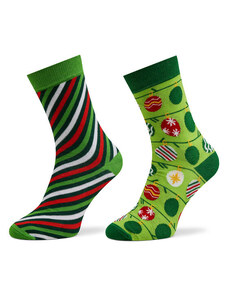 Комплект 2 чифта дълги чорапи дамски Rainbow Socks