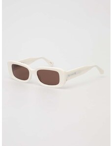 Слънчеви очила AllSaints в бяло ALS500682453