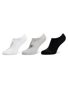 Комплект 3 чифта дълги чорапи дамски Polo Ralph Lauren Tnl Logo 3Pk 455942348001 Grey