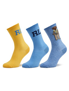 Чорапи дълги дамски Polo Ralph Lauren Ps Bear Box 455942355001 Grey