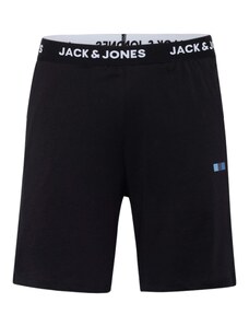 JACK & JONES Панталон пижама 'FRED' нейви синьо / светлосиньо / черно / бяло