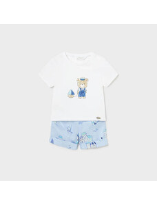 Бебешки комплект Mayoral за момче тениска и къси панталони