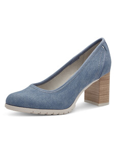 Дамски обувки на ток S.Oliver Soft Foam светло сини