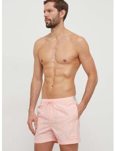 Плувни шорти Calvin Klein в розово KM0KM00945