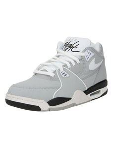 Nike Sportswear Ниски маратонки 'AIR FLIGHT 89' сиво / черно / бяло