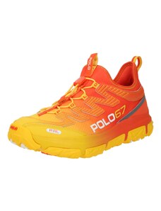 Polo Ralph Lauren Ниски маратонки 'ADVNTR 300LT' жълто / оранжево / тъмно коралово / бяло