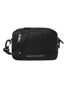 ARMANI EXCHANGE Чанта за през рамо тип преметка черно
