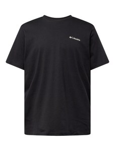 COLUMBIA Функционална тениска 'Explorers Canyon' светлосиньо / светлозелено / светлооранжево / черно