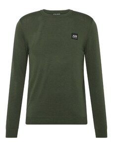 ANTONY MORATO Пуловер тъмнозелено / черно / бяло