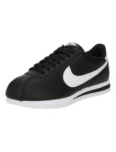Nike Sportswear Ниски маратонки 'Cortez' черно / бяло