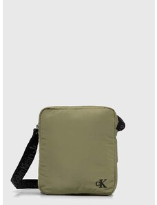 Чанта през рамо Calvin Klein Jeans в зелено K50K511780