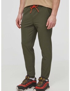 Панталон за спортнове на открито Marmot Elche в зелено с изчистен дизайн