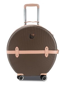 Самолетен куфар за ръчен багаж Semi Line T5673-2 Кафяв