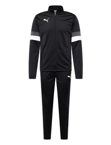 PUMA Облекло за трениране 'TeamRISE' тъмносиво / черно / бяло