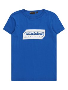 NAPAPIJRI Тениска синьо / бяло