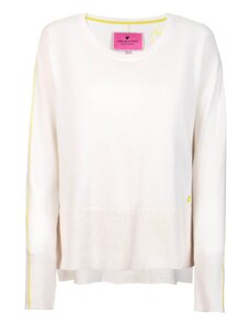 LIEBLINGSSTÜCK Пуловер 'Lisbeth' жълто / бяло