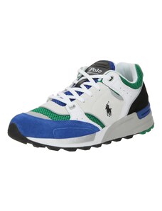 Polo Ralph Lauren Ниски маратонки 'Trackster 200' синьо / зелено / черно / бяло