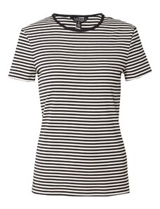 Lauren Ralph Lauren Тениска 'ALLI' черно / бяло