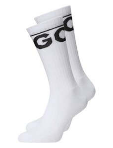 HUGO Къси чорапи 'ICONIC' черно / бяло