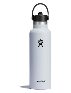 Термобутилка Hydro Flask 21 Oz Standard Flex Straw Cap White в бяло S21FS110