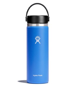 Термобутилка Hydro Flask 20 Oz Wide Flex Cap Cascade в синьо W20BTS482