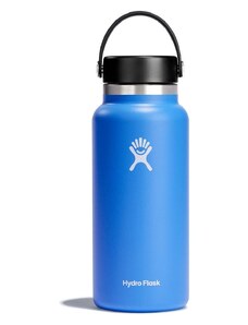Термобутилка Hydro Flask 32 Oz Wide Flex Cap Cascade в синьо W32BTS482