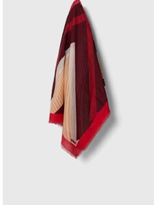 Тънък шал Missoni в червено с десен SL80MMD9454