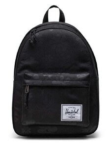 Раница Herschel Classic Backpack в черно голям размер с изчистен дизайн