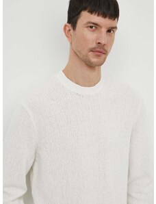 Пуловер BOSS мъжки в бяло 50511773