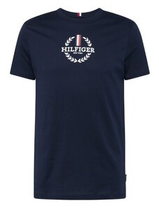 TOMMY HILFIGER Тениска нейви синьо / червено / черно / бяло