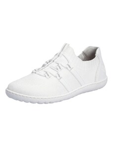 Rieker Спортни обувки Slip On сиво / бяло