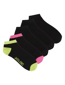 JACK & JONES Къси чорапи 'CONTRA' светлозелено / питая / черно