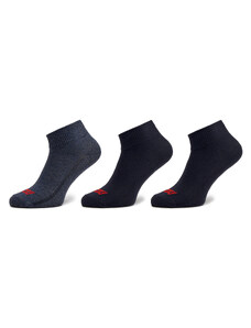 Комплект 3 чифта дълги чорапи мъжки Levi's 37157-0981 Denim
